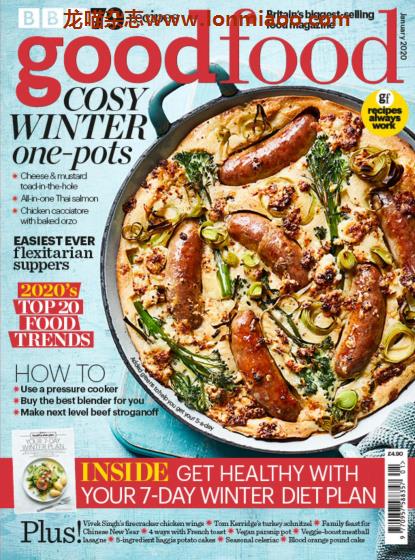 [英国版]BBC Good Food 美食杂志 2020年1月刊